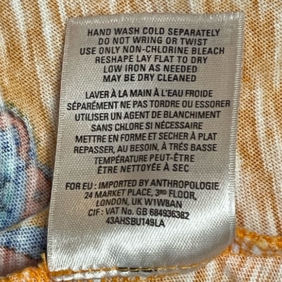 Anthropologie AKEMI + KIN Floral Rosae Tank Top, Sz S - Picture 7 of 8